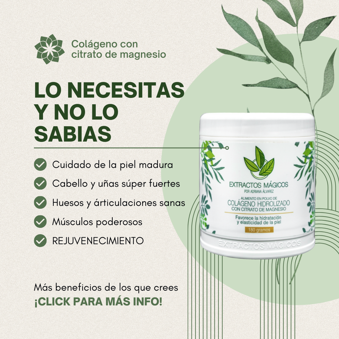 COLÁGENO HIDROLIZADO CON CITRATO DE MAGNESIO