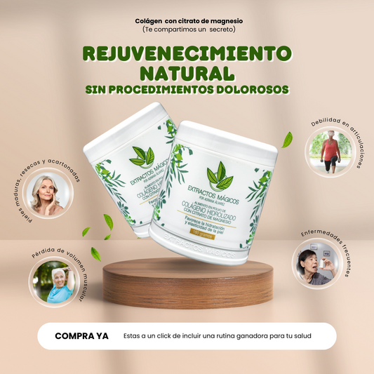 COLÁGENO HIDROLIZADO CON CITRATO DE MAGNESIO